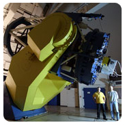 AstraLux acoplada al telescopio de 2.2m, y observadores